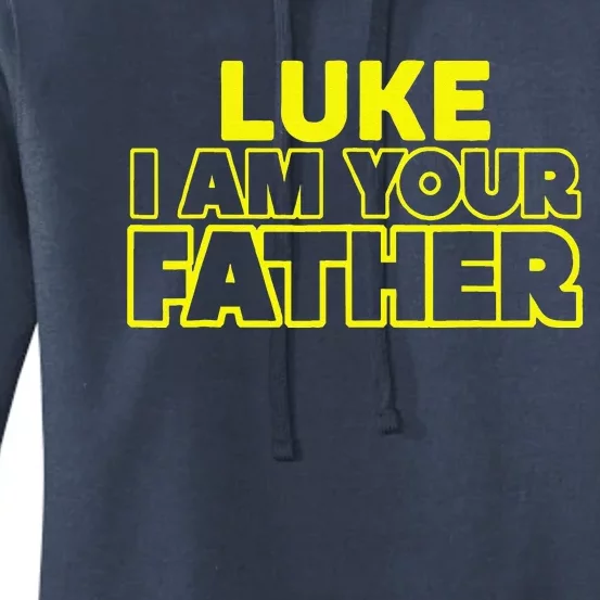 Great Funny Fathers Day From Luke To His Father Women's Pullover Hoodie