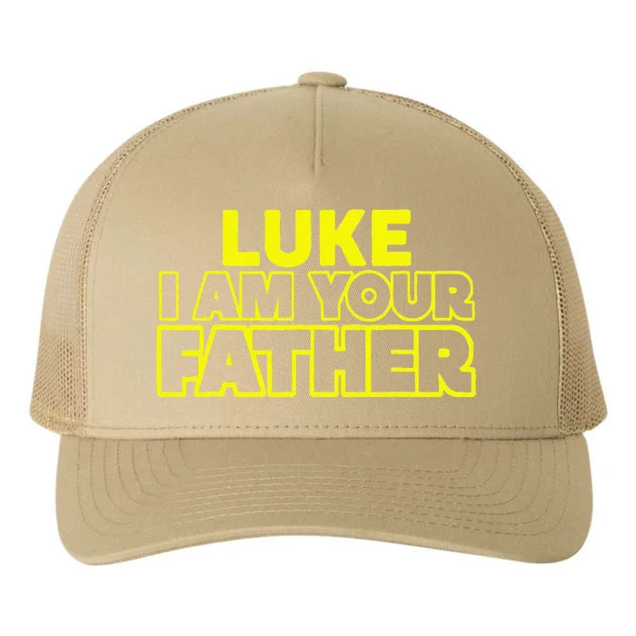 Great Funny Fathers Day Love From Luke To His Father Yupoong Adult 5-Panel Trucker Hat