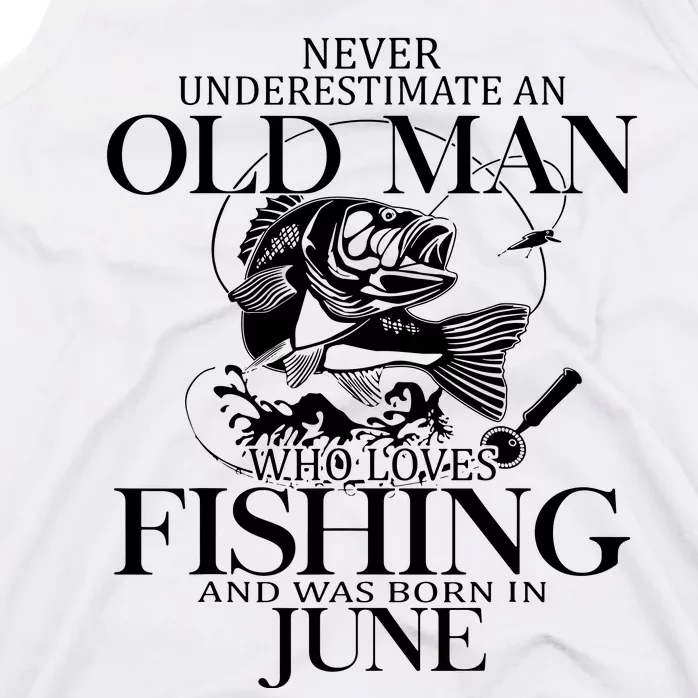 Gift For Fathers Day Tee Reel Cool Pop Pop Fishing Tank Top