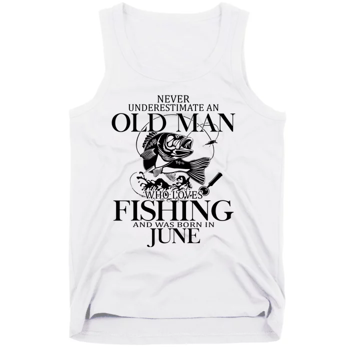 Gift For Fathers Day Tee Reel Cool Pop Pop Fishing Tank Top