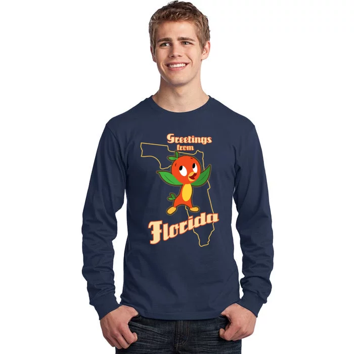 Greetings From Florida Tall Long Sleeve T-Shirt