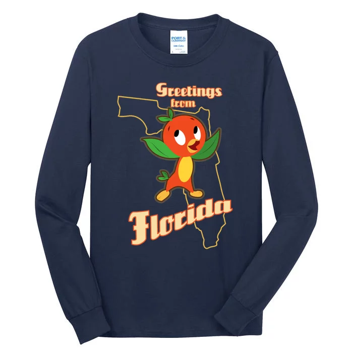 Greetings From Florida Tall Long Sleeve T-Shirt