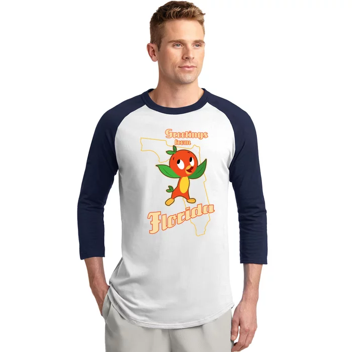 Greetings From Florida Baseball Sleeve Shirt