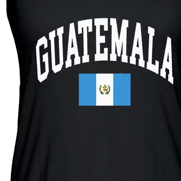 Guatemala Flag Ladies Essential Flowy Tank