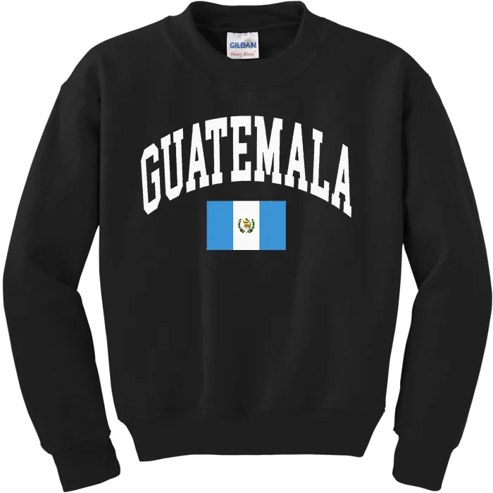 Guatemala Flag Kids Sweatshirt