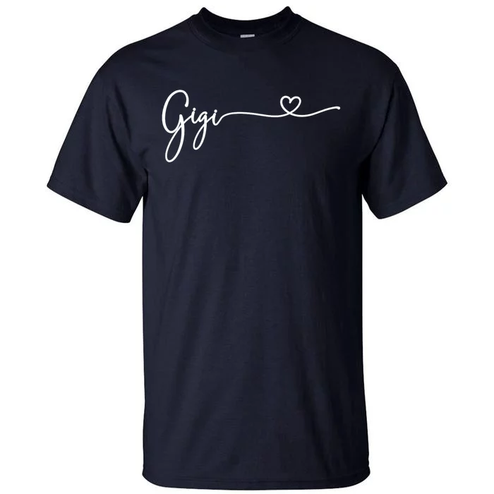 Gigi For Grandma Women Christmas MotherS Day Grandkids Tall T-Shirt