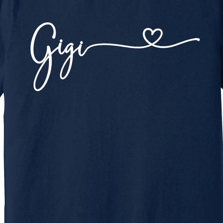 Gigi For Grandma Women Christmas MotherS Day Grandkids Premium T-Shirt