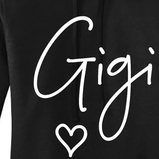 Gigi For Grandma Women Christmas MotherS Day Grandkids Women's Pullover Hoodie