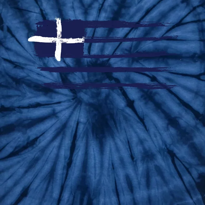 Lil så meget krystal Greece Flag Tie-Dye T-Shirt | TeeShirtPalace