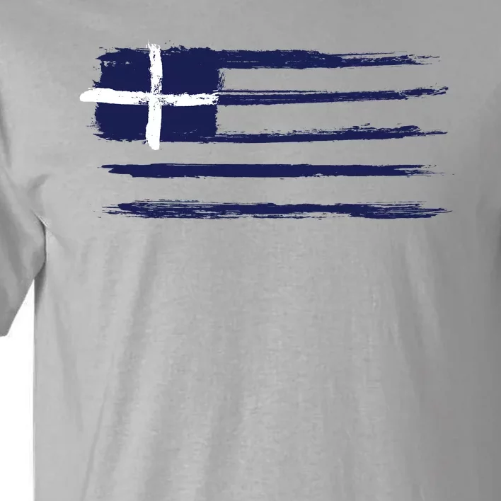 Greece Flag Tall T-Shirt