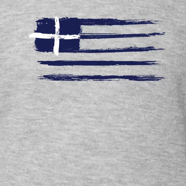 Greece Flag Toddler Sweatshirt