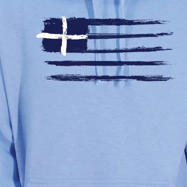 Greece Flag Unisex Surf Hoodie