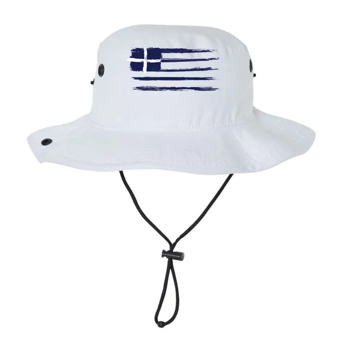 Greece Flag Legacy Cool Fit Booney Bucket Hat