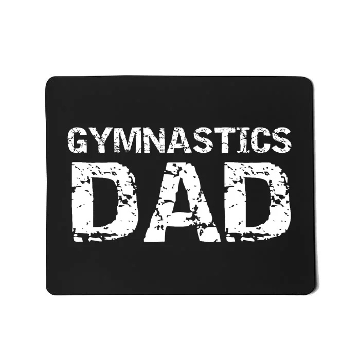 Gymnast Father Gift for Father's Day Cool Gymnastics Dad Mousepad