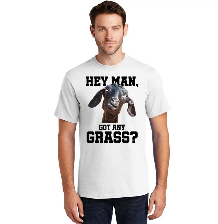 Goat For Goat Lovers Farm Apparel Meme Pun Tall T-Shirt