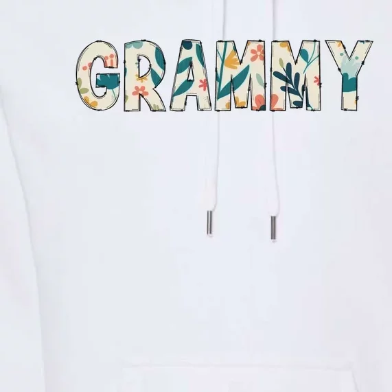 Grammy Floral Premium Hoodie