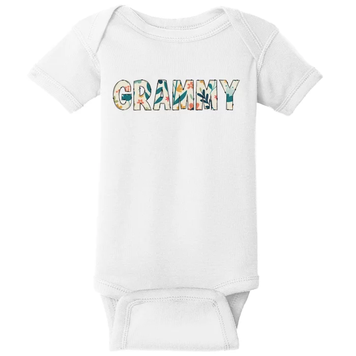 Grammy Floral Baby Bodysuit