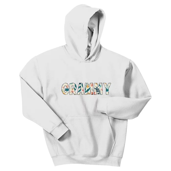 Grammy Floral Kids Hoodie