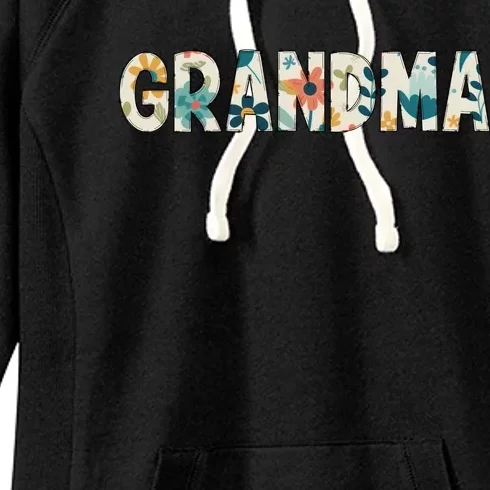 Grandma Floral Women's Fleece Hoodie