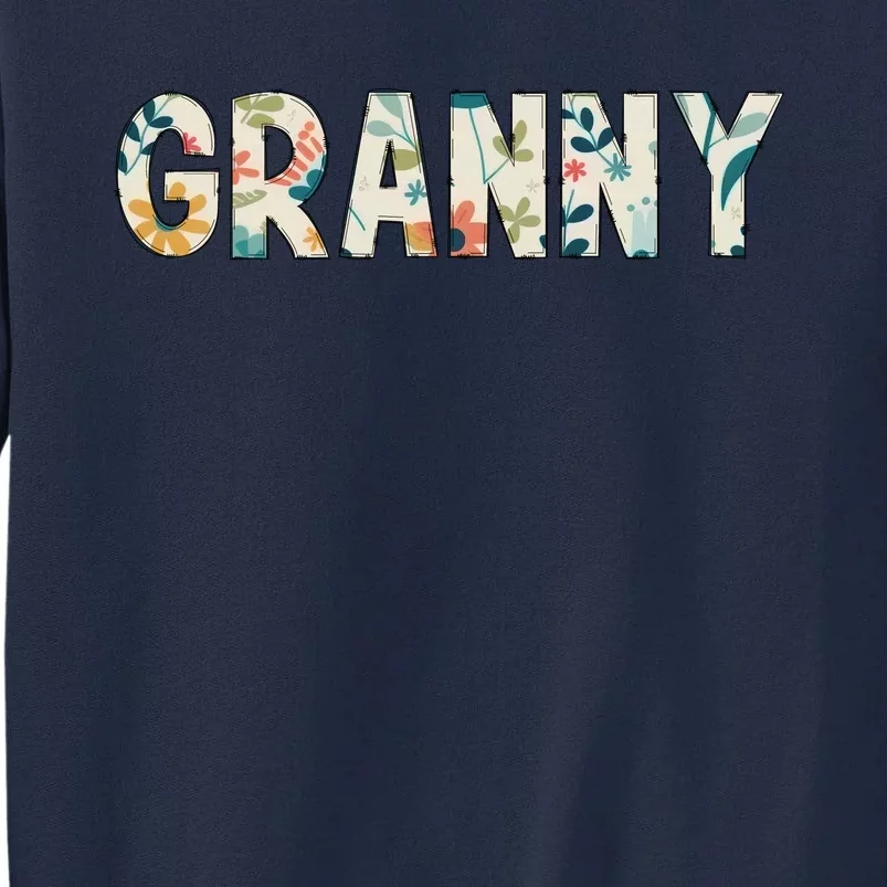 Granny Floral Tall Sweatshirt