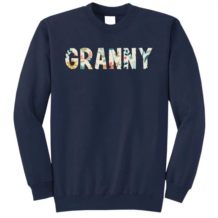 Granny Floral Tall Sweatshirt