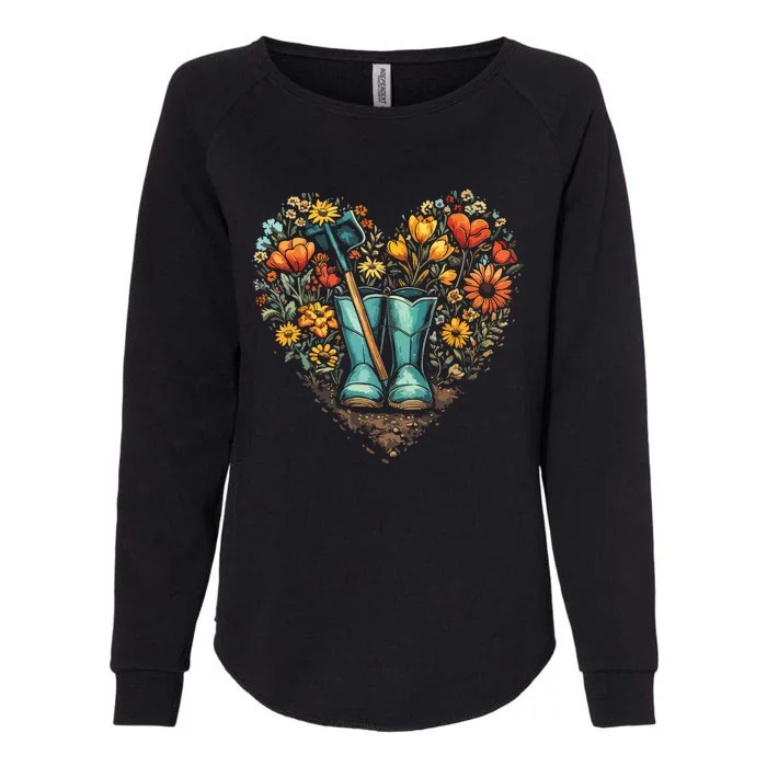 Gardening Funny Gardener Women Garden Lover Plant Womens California Wash Sweatshirt