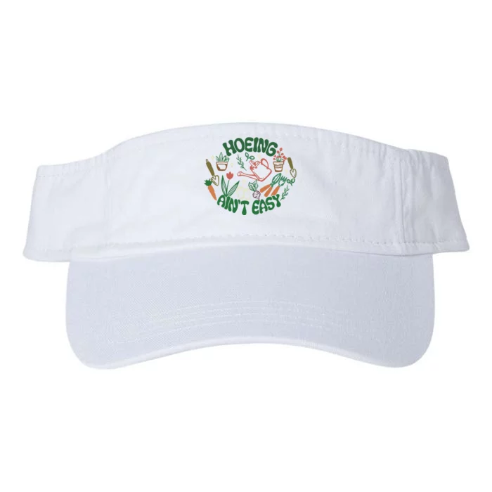 Gardening Funny Garden Hoeing Aint Easy Valucap Bio-Washed Visor