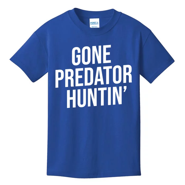 Gift For Gamers Gone Predator Hunting Gaming Swag Gift Kids T-Shirt