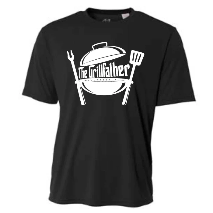 Grill Father , Grill , Bbq Party Cooling Performance Crew T-Shirt