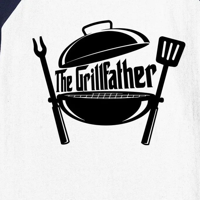 Grill Father , Grill , Bbq Party Baseball Sleeve Shirt