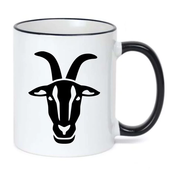 Goat Face Black Color Changing Mug