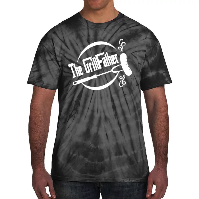 Grill Father , Grill , Bbq Party Tie-Dye T-Shirt