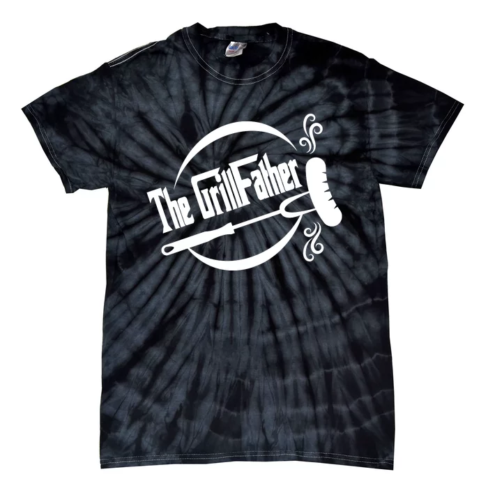 Grill Father , Grill , Bbq Party Tie-Dye T-Shirt