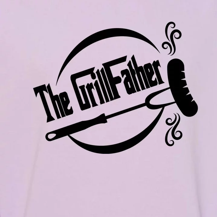 Grill Father , Grill , Bbq Party Garment-Dyed Sweatshirt