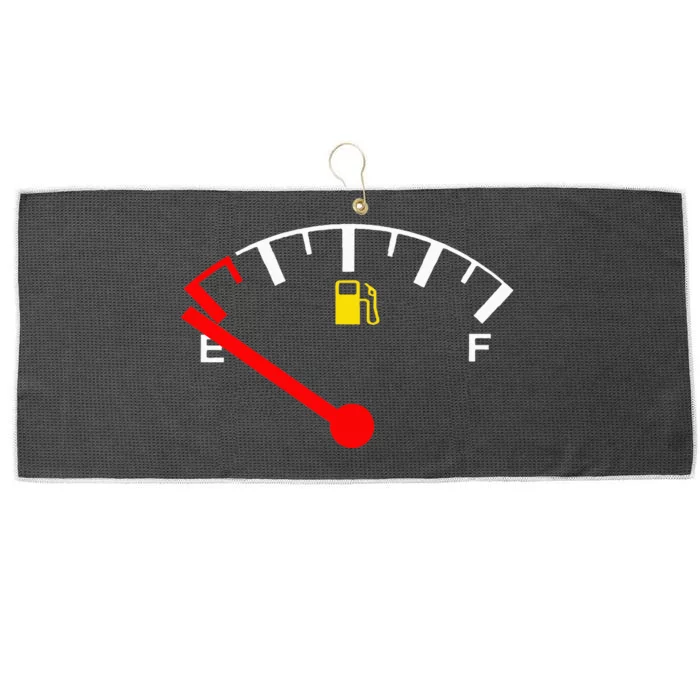 Gas Fuel Gauge Car Truck Empty Full Tank Large Microfiber Waffle Golf Towel