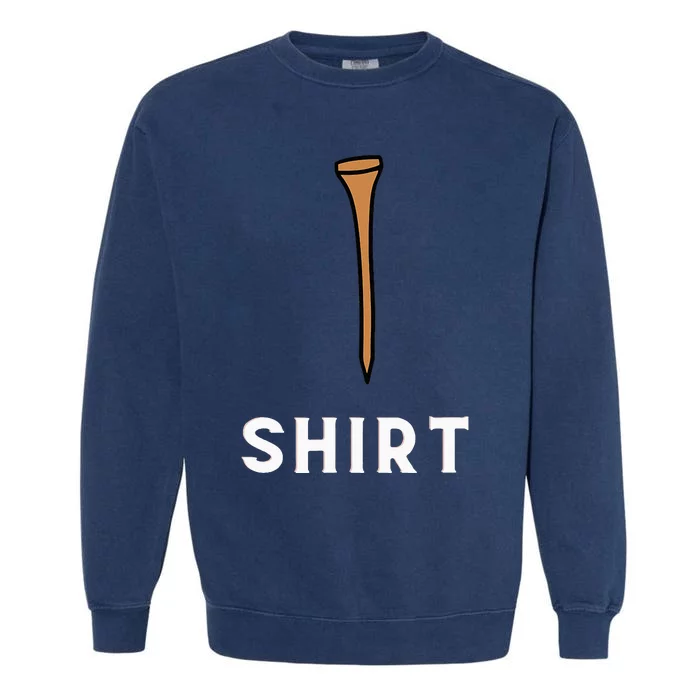 Golf Funny Golfing Garment-Dyed Sweatshirt