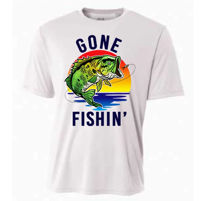 Gone Fishing Cooling Performance Crew T-Shirt