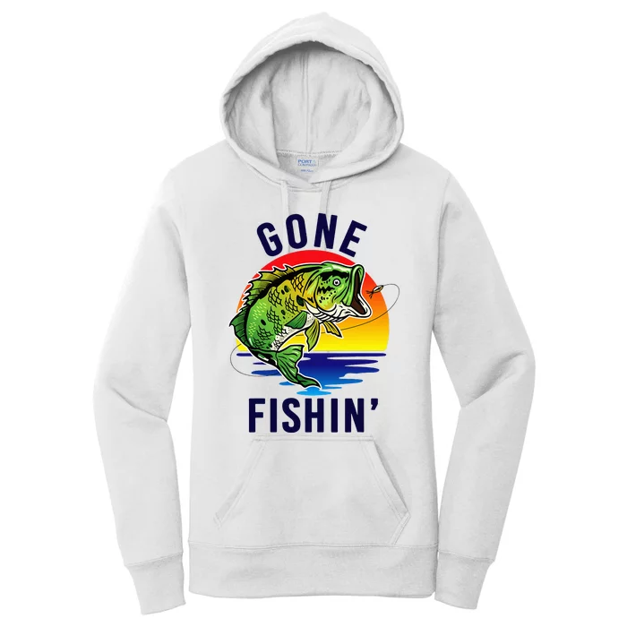 Gone Fishing Women's Pullover Hoodie