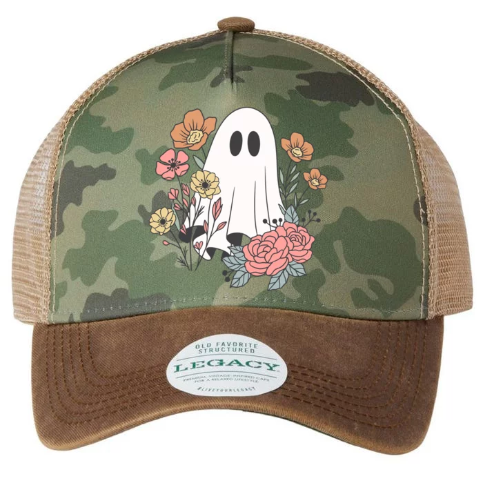 Ghost Floral Legacy Tie Dye Trucker Hat