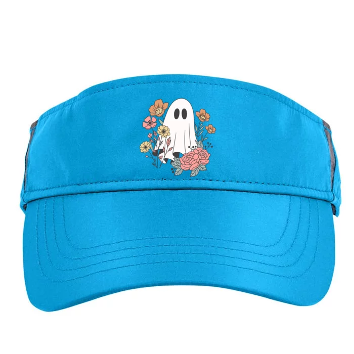 Ghost Floral Adult Drive Performance Visor