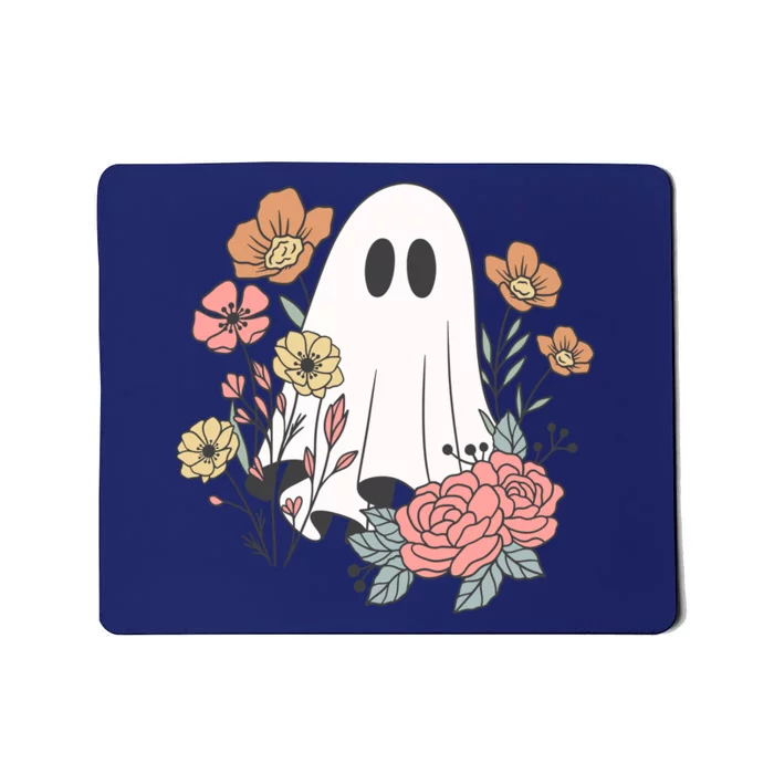 Ghost Floral Mousepad