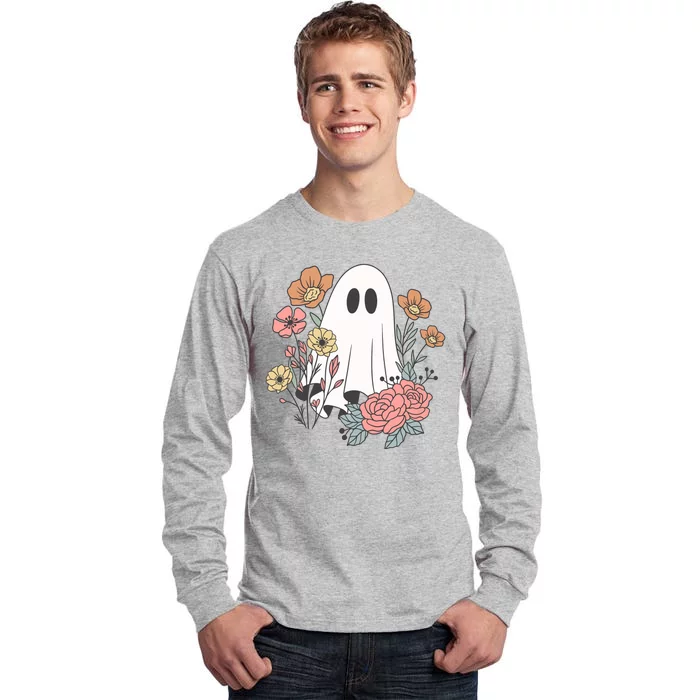 Ghost Floral Tall Long Sleeve T-Shirt