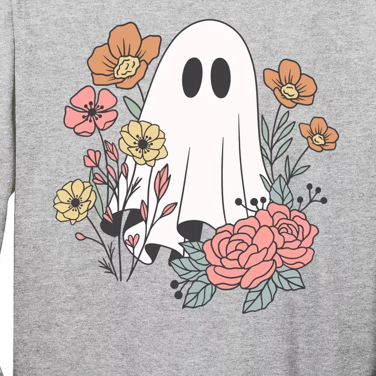 Ghost Floral Tall Long Sleeve T-Shirt