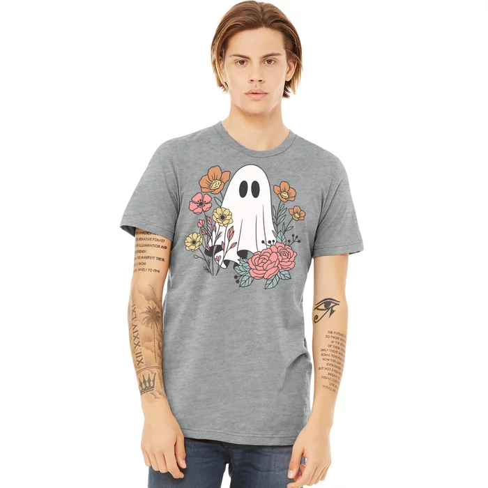 Ghost Floral Premium T-Shirt