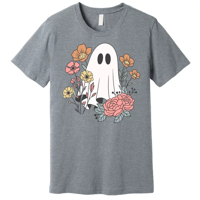 Ghost Floral Premium T-Shirt