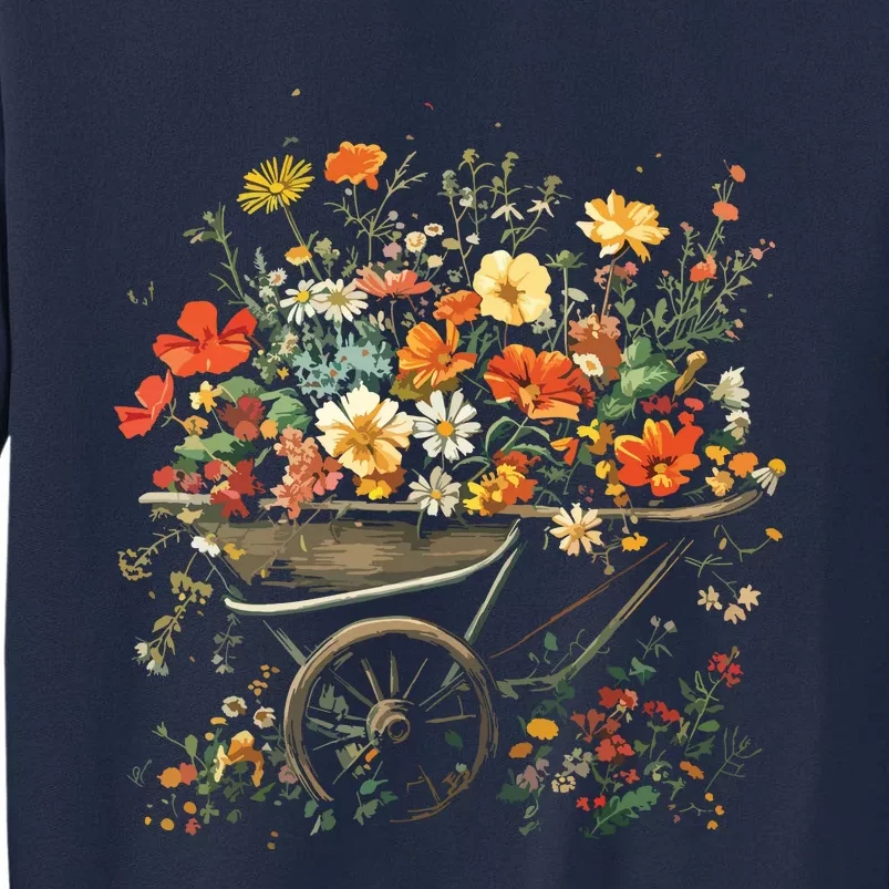 Gardening Funny Gardener Women Garden Lover Plant Tall Sweatshirt