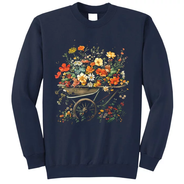 Gardening Funny Gardener Women Garden Lover Plant Tall Sweatshirt