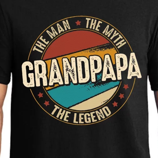 Grandpapa From Grandchildren Grandpapa Myth Legend Pajama Set