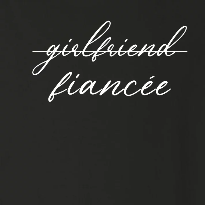 Girlfriend Fiance Toddler Long Sleeve Shirt