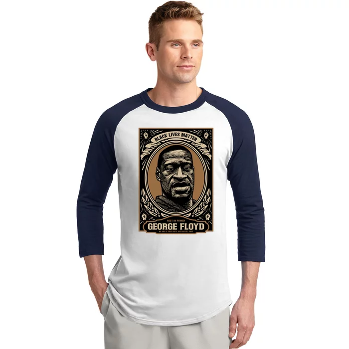 GEORGE FLOYD Baseball Sleeve Shirt